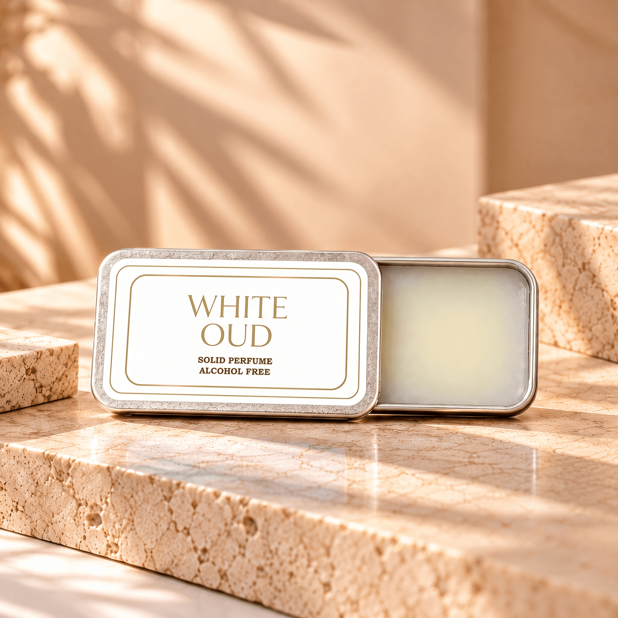 White Oud Solid Perfume